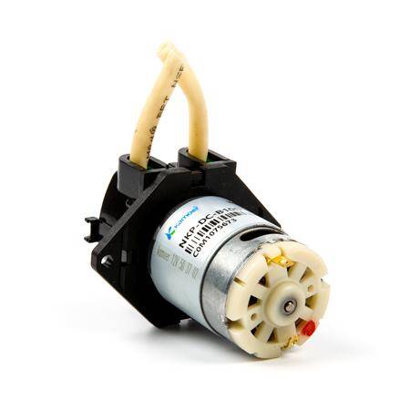 Siyah 12V BPT Tüplü Sıvı Pompası ID:3mm-OD:5mm- 19-100mL/Dak. - 8
