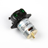 Siyah 12V BPT Tüplü Sıvı Pompası ID:3mm-OD:5mm- 19-100mL/Dak. - 10