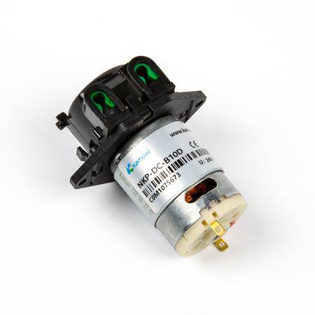 Siyah 24V BPT Tüplü Sıvı Pompası ID:3mm-OD:5mm- 19-100mL/Dak. - 10