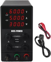 Siyah SPS605 60V 5A Dikey Dijital Ekranlı DC Ayarlı Güç Kaynağı 220V EU Fişli - 2
