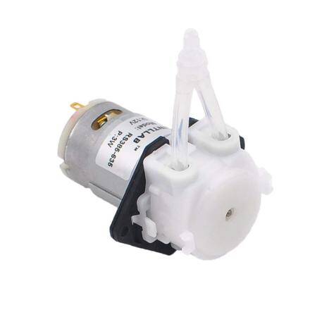 Siyah Tip L 12V BPT Tüplü Sıvı Pompası ID:3mm-OD:5mm- 19-100mL/Dak. - 1