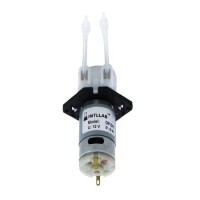 Siyah Tip L 12V Silikon Tüplü Sıvı Pompası ID:3mm-OD:5mm- 19-100mL/Dak. - 2