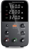 Siyah WPS1602H 160V 2A DC Ayarlı Güç Kaynağı 220V EU Fişli - 1