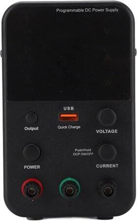Siyah WPS3010H 30V 10A DC Ayarlı Güç Kaynağı 110V US Fişli - 1