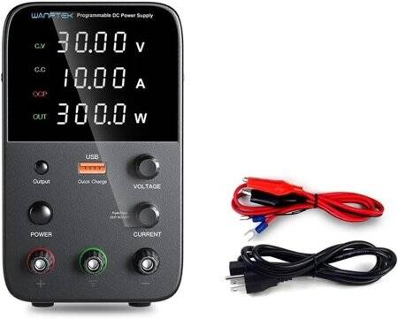 Siyah WPS605H 60V 5A DC Ayarlı Güç Kaynağı 220V EU Fişli - 1