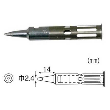SK-43 SOLDER BIT SKM-40 İÇİN HAVYA UCU - 1