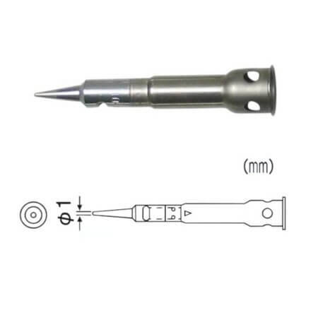 SK-61 SOLDER BIT SKM-60 İÇİN HAVYA UCU - 1