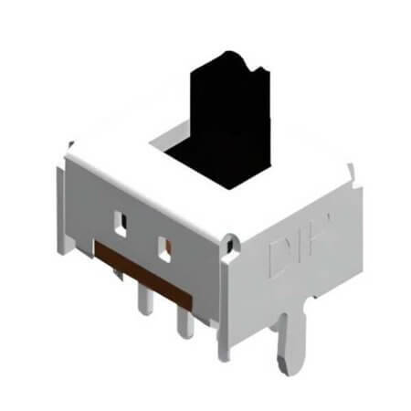 SL6NCHVR SWITCH SLIDE 2P2T 100mA 12VDC SMT V/T - 1