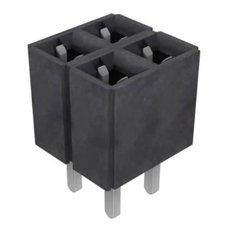 SLW-102-01-T-D CONNECTOR RECTANGULAR 4POS 0.1 TIN PCB - 1