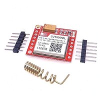 Smallest Sim800L GPRS GSM Module Micro Sim Card Core Board Quad-band TTL Serial Port With PCB Antenna - 1