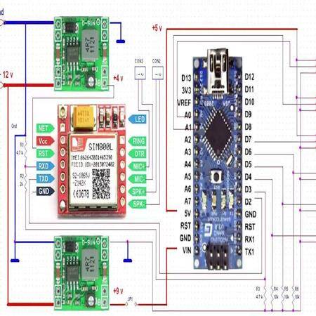 Smallest Sim800L GPRS GSM Module Micro Sim Card Core Board Quad-band TTL Serial Port With PCB Antenna - 4