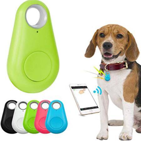 Smart Mini GPS Tracker Anti-Lost Waterproof Bluetooth Tracer For Pet Kids - Red (With CR2032 Battery) - 1