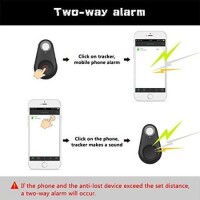Smart Mini GPS Tracker Anti-Lost Waterproof Bluetooth Tracer For Pet Kids - Red (With CR2032 Battery) - 4