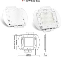 SMD 100W POWER LED Mavi 460-470nm - 4