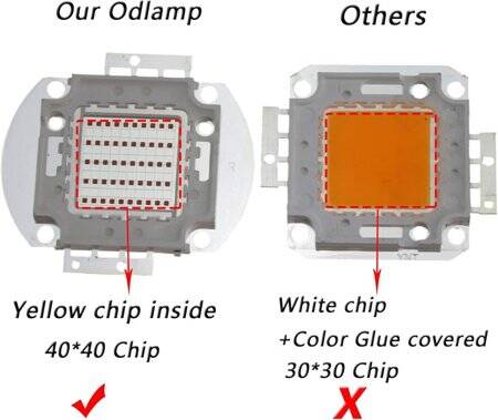 SMD 100W POWER LED Sarı - 5