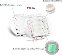 SMD 100W POWER LED Yeşil Pure Yeşil - 3