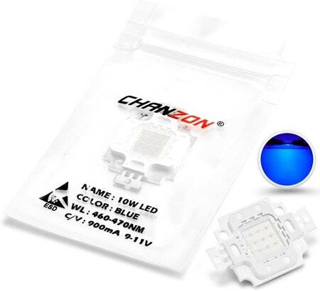 SMD 10W POWER LED Mavi - 4
