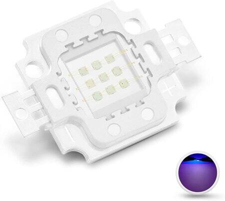 SMD 10W POWER LED Mor 380-385nm - 1