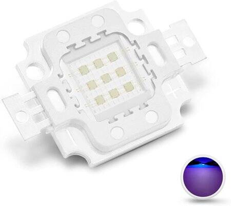SMD 10W POWER LED Mor 405-410nm - 1