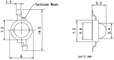 SMD 1W High Power LED Bulb Natural White - 4