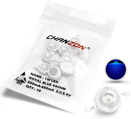 SMD 1W POWER LED Mavi Plant Mavi - 2