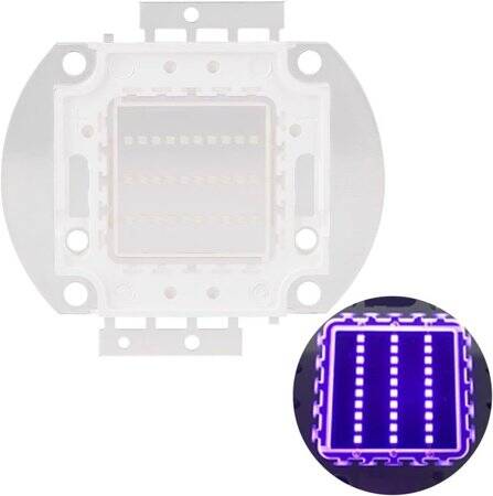 SMD 1W POWER LED Mor 395-400nm - 3