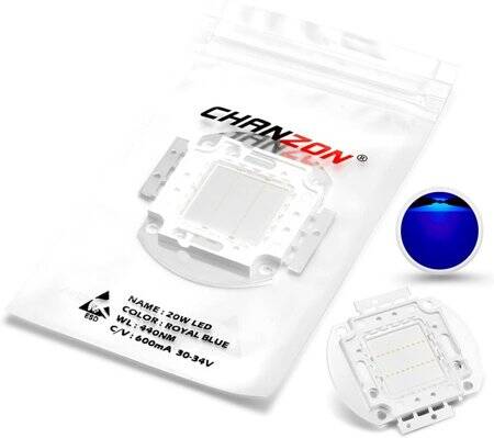 SMD 20W POWER LED Mavi Plant Mavi - 4
