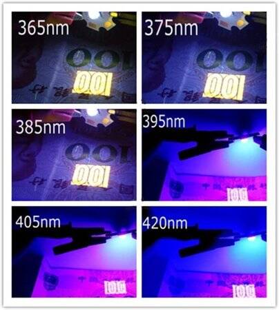 SMD 20W POWER LED Mor 365-370nm - 2