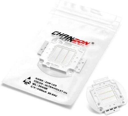 SMD 20W POWER LED Mor 380-385nm - 1