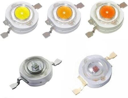 SMD 3W POWER LED Sarı - 1