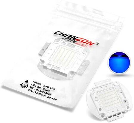 SMD 50W POWER LED Mavi - 1