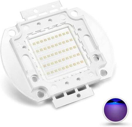 SMD 50W POWER LED Mor 365-370nm - 2