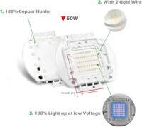 SMD 50W POWER LED Mor 365-370nm - 4
