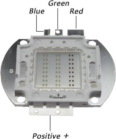 SMD 50W POWER LED Sarı - 3