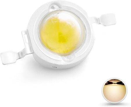 SMD 5W High Power LED Bulb Warm White - 2