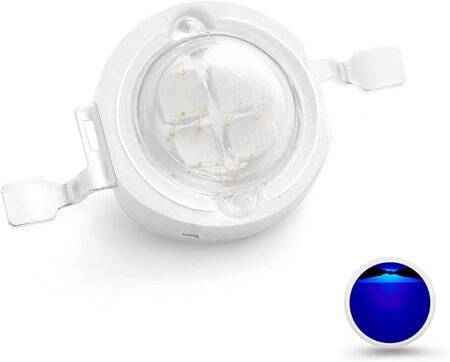 SMD 5W POWER LED Mavi Çift Çipli - 2