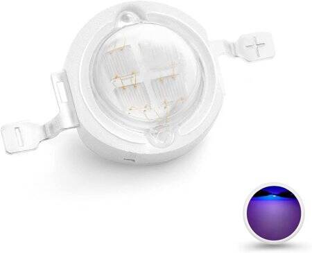 SMD 5W POWER LED Mor 365-370nm - 1