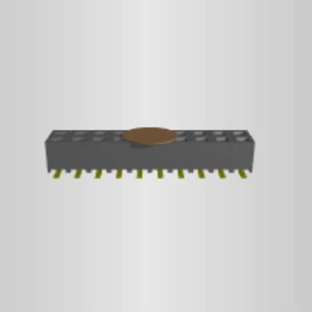 SMM-115-02-F-D-K CONNECTOR RCPT 30POS 0.079 GOLD SMD - 1