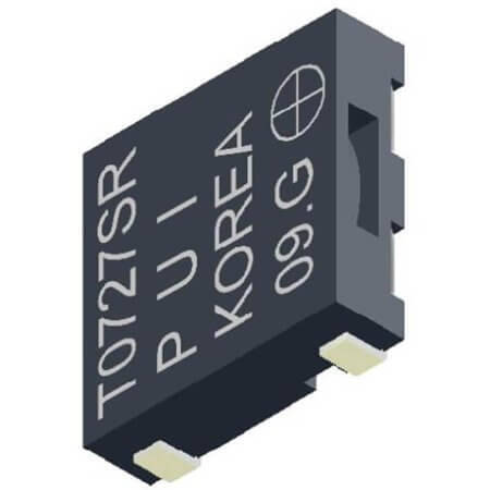 SMT-0727-S-R BUZZER MAGNETIC W/O CIRCUIT 3.6V 2.7-KHZ SMT - 1