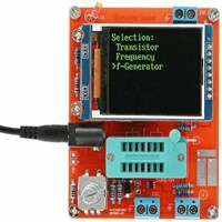 Soldered GM328 Transistor Tester DIY Kit - Red Board - 1