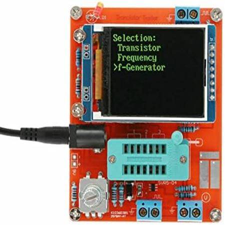 Soldered GM328 Transistor Tester DIY Kit - Red Board - 1