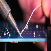 Soldering Starter Tool Kit - (30W Iron, Solder, Sponge, Helping Hand) - 4