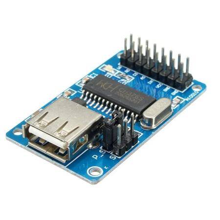 CH376 U Disk Read-write Modules USB Flash Disk Net USB output //IC CH376S U Disk Read Write Module Supports USB Control Transfer 6Mhz//Ch376s USB Module USB Interface Communication Module Reader - 1