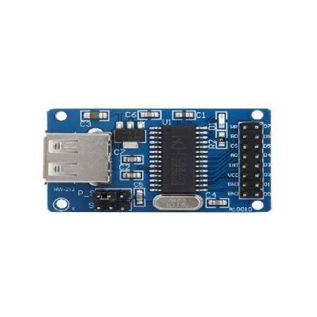 CH376 U Disk Read-write Modules USB Flash Disk Net USB output //IC CH376S U Disk Read Write Module Supports USB Control Transfer 6Mhz//Ch376s USB Module USB Interface Communication Module Reader - 2