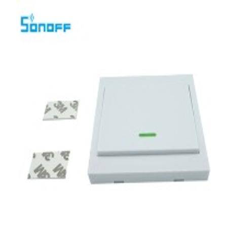 Sonoff 1 Channel Intelligent Wireless Remote Control Switch 433mhz Type 86 - Without Battery Size: 9.2 x9.2x 1.5cm - 1