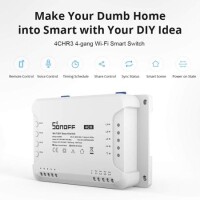  Sonoff 4CH R3 4 Channels Smart Switch Support Google/Smart Home Automation 10A-Upgraded To Sonoff 4CH R3 - 2