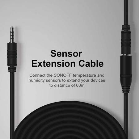 Sonoff AL560 Sensor Extension Cable 5M For DS18B20 AM2301 SI7021 Cable Monitor Wireless Wifi Smart Light Switch Alexa - 2