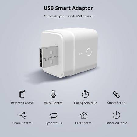 Sonoff Micro 5V Wireless USB Smart Adaptor Flexible And Portable Make USB Devices - 2