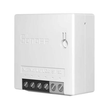 Sonoff MINI R2 DIY Smart Switch Wifi Dual Controller Timer Supports Alexa Voice Size: 4.8x4.6x3cm - 3