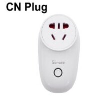 Sonoff S26R2TPAI Wifi Smart Timing Remote Switch Tmall Wizard Voice Intelligent Socket CN Plug Size: 10.2 x 7.5 x 5.8cm - 1